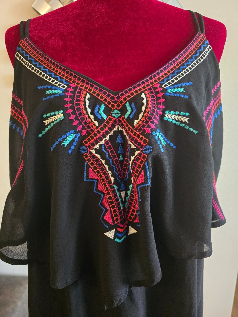 Xhilaration Tribal Maxi Dress